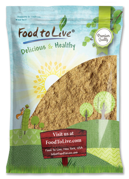 Organic Triphala Powder 10 lb – Amla, Bibhitaki & Haritaki | Non-GMO, Vegan, Kosher | Food to Live