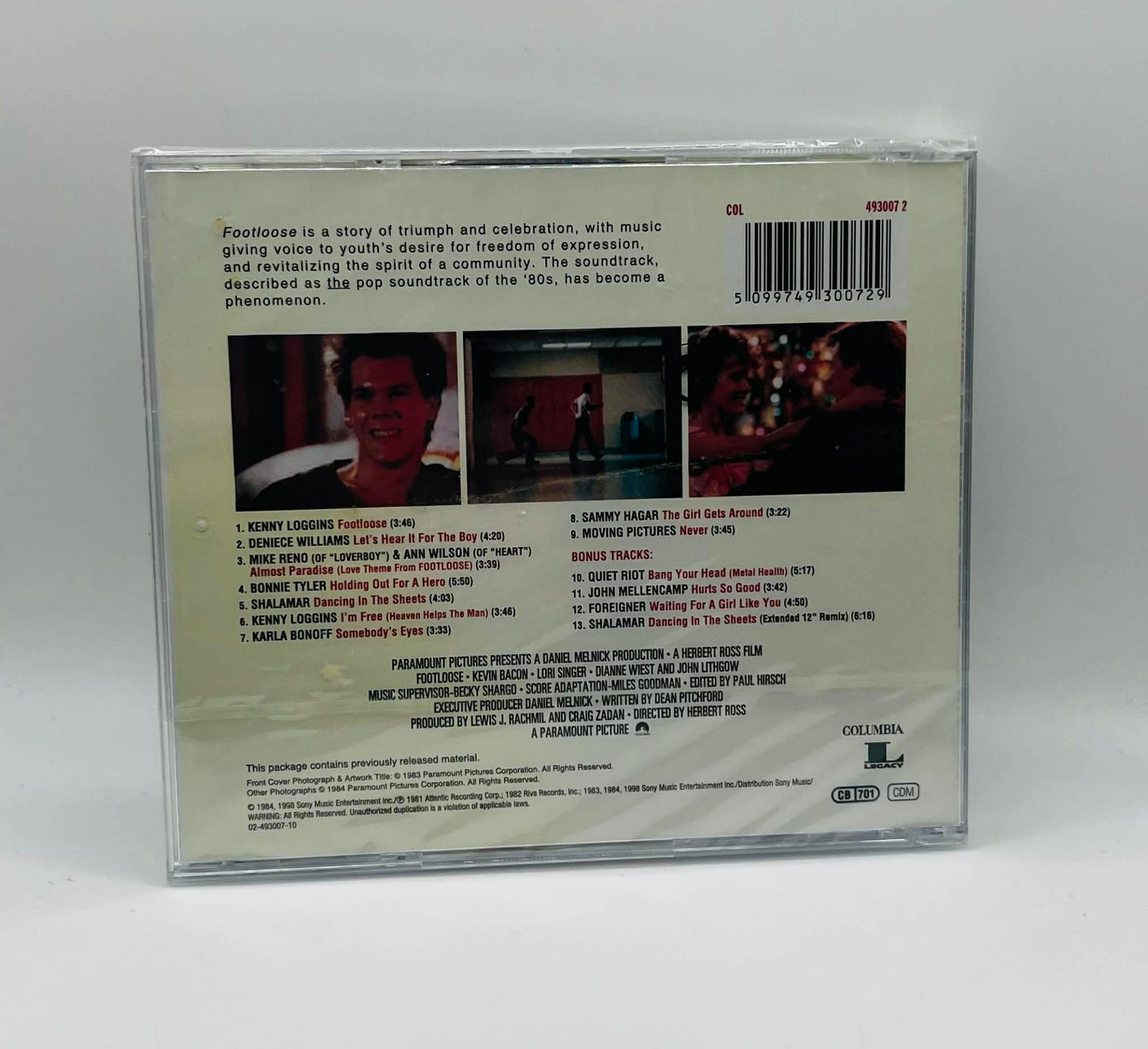 Footloose Soundtrack (NEW SEALED)