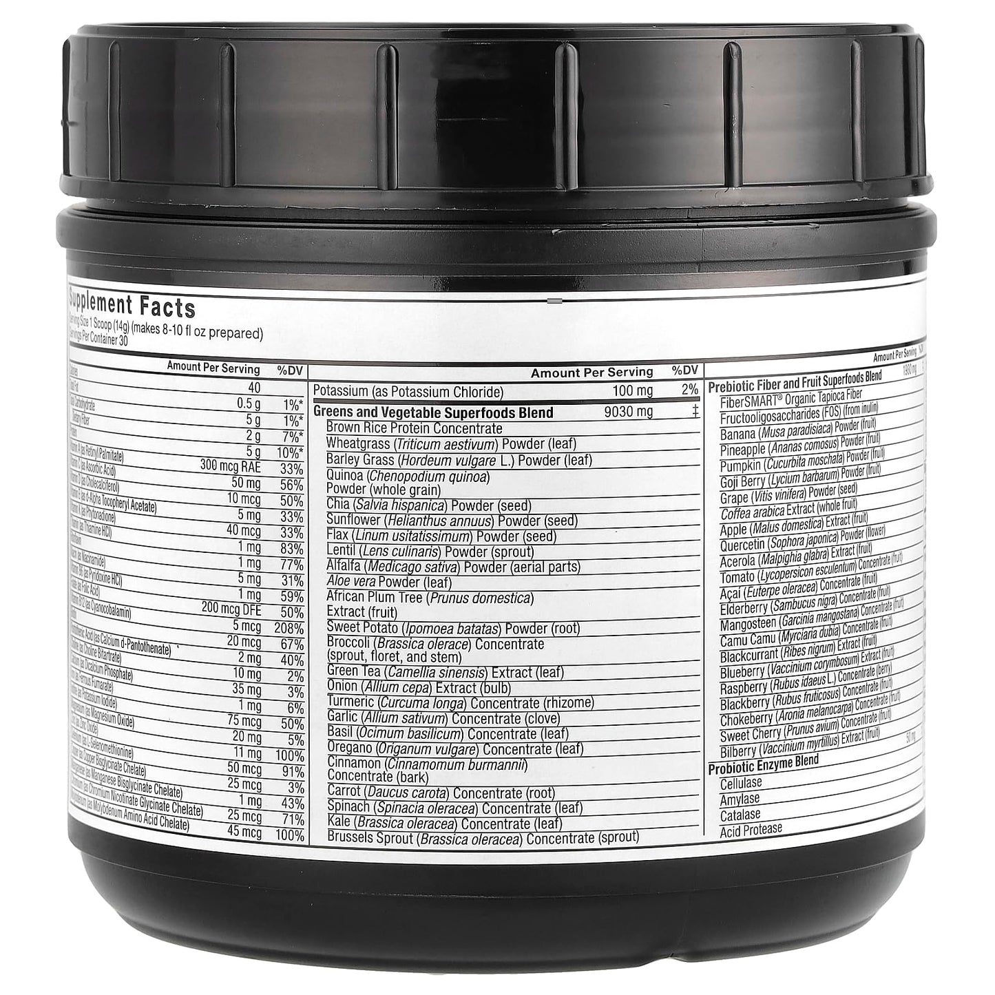 Force Factor Smarter Greens Powder – Digestion, Immunity & Energy, Probiotics & Digestive Enzymes (30 Servings)