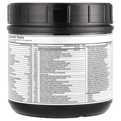 Force Factor Smarter Greens Powder – Digestion, Immunity & Energy, Probiotics & Digestive Enzymes (30 Servings)