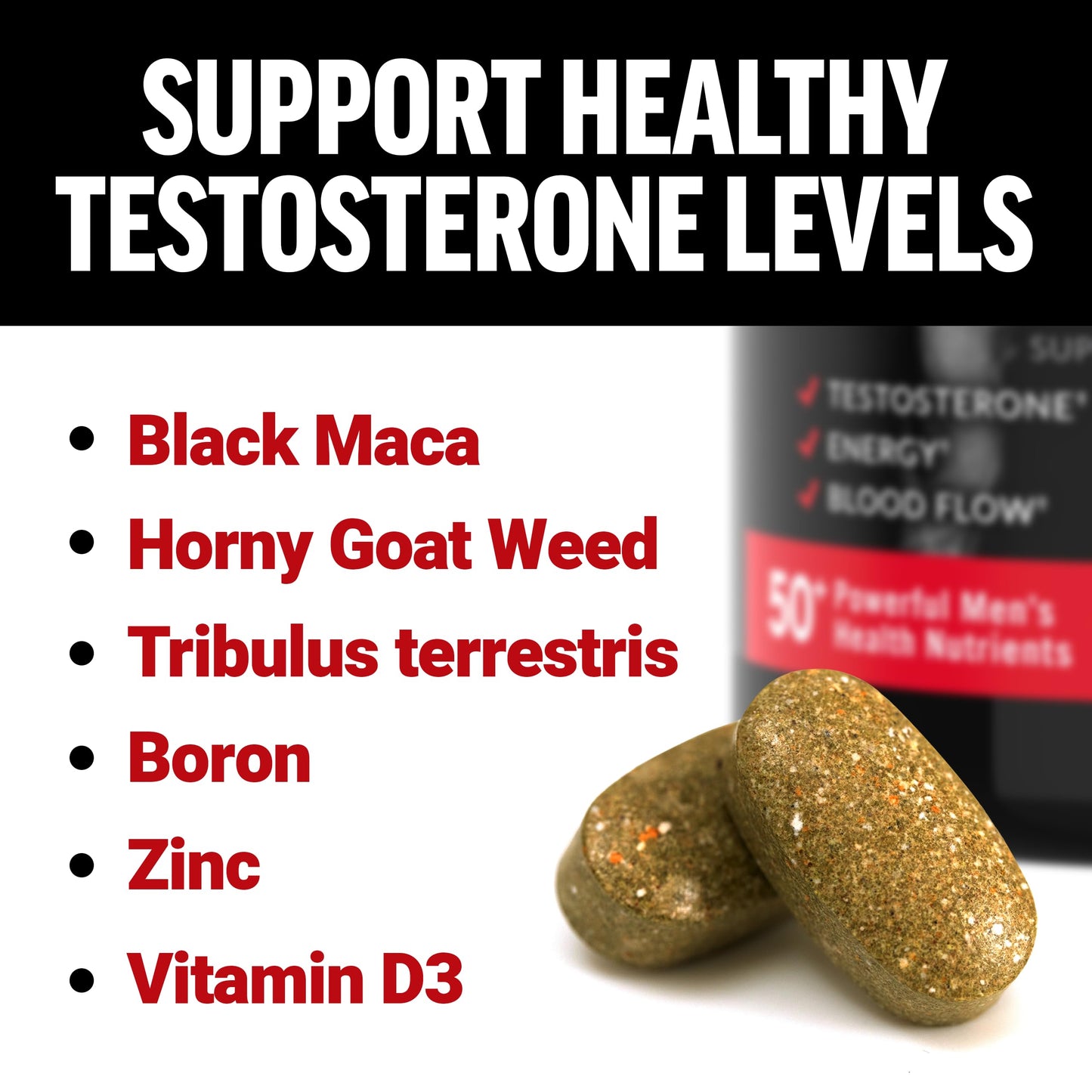 FORCE FACTOR Test X180 Multivitamin – Testosterone Support for Men (120 Tablets)