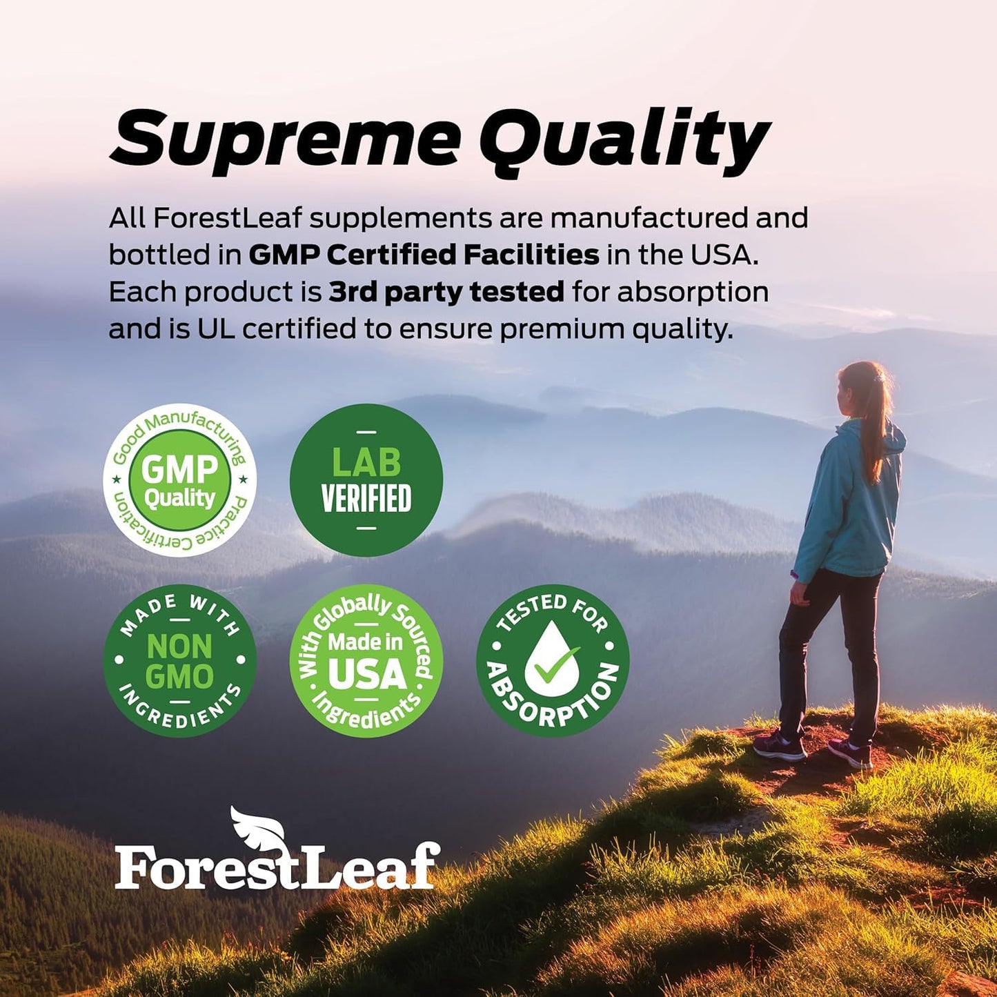 ForestLeaf Grass Fed Beef Liver Capsules - 3000mg per Serving, 180 Caps