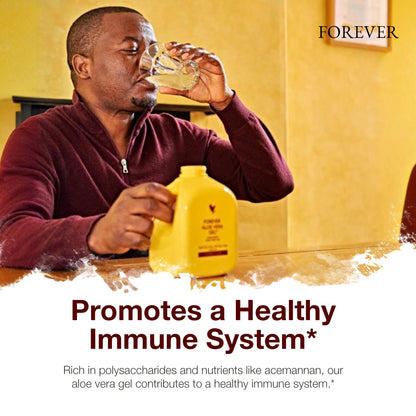 Forever Living Aloe Vera Juice Lemon Lime – Pure Inner Leaf Gel, 1L x2