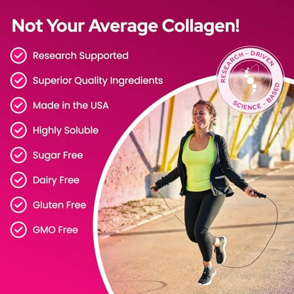 FORTIBONE Collagen Peptides – Essential Bone Builder, Unflavored, Gluten-Free & Dairy-Free (30 Servings)