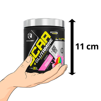 Forzagen BCAAs Amino Acids Powder with Glutamine - BCAA Supplements, 30 Servings