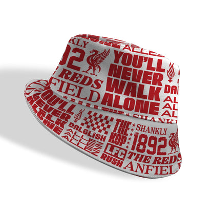 Liverpool - Word Montage - Bucket Hat