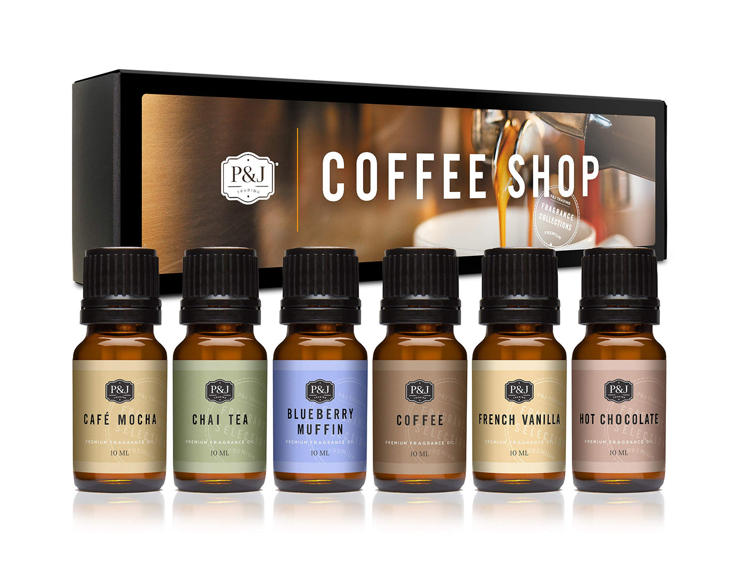 P&J Trading Fragrance Oil Coffee Shop Set – Candle & Soap Scents