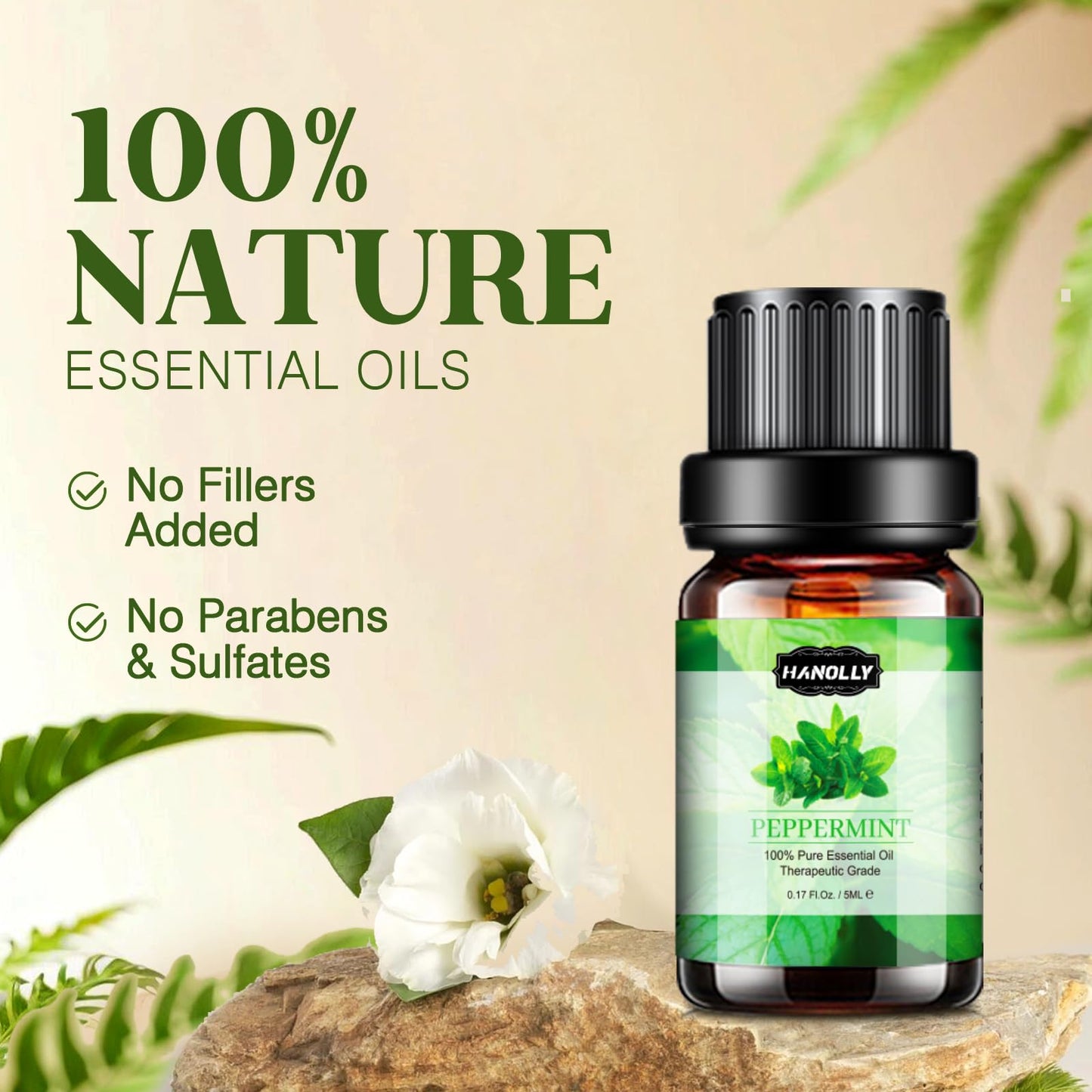 Essential Oils Set 32x5ml - Aromatherapy Kit for Diffuser & Spa