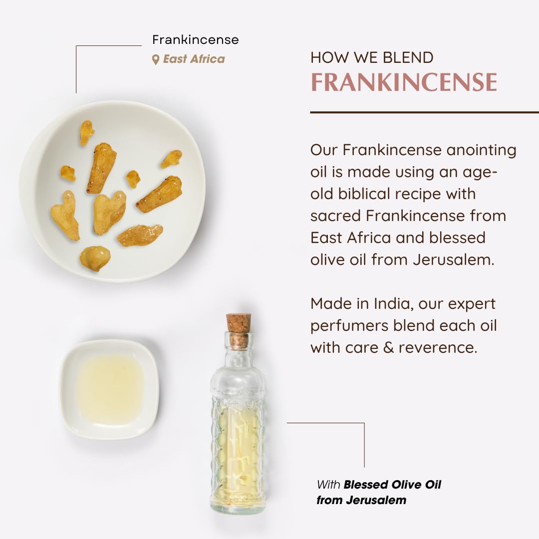 Frankincense Anointing Oil – Jerusalem Olive Oil & Biblical Spices