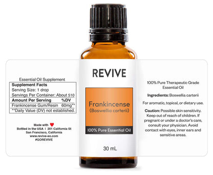 Frankincense Boswellia Carterii 30mL – Revive Essential Oils | 100% Pure Therapeutic Grade
