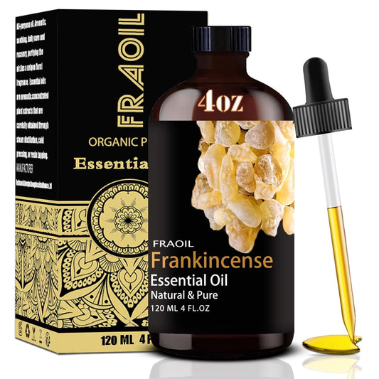 Frankincense Essential Oil 4 Oz (120 ml) – FRAOIL, Diffuser & DIY
