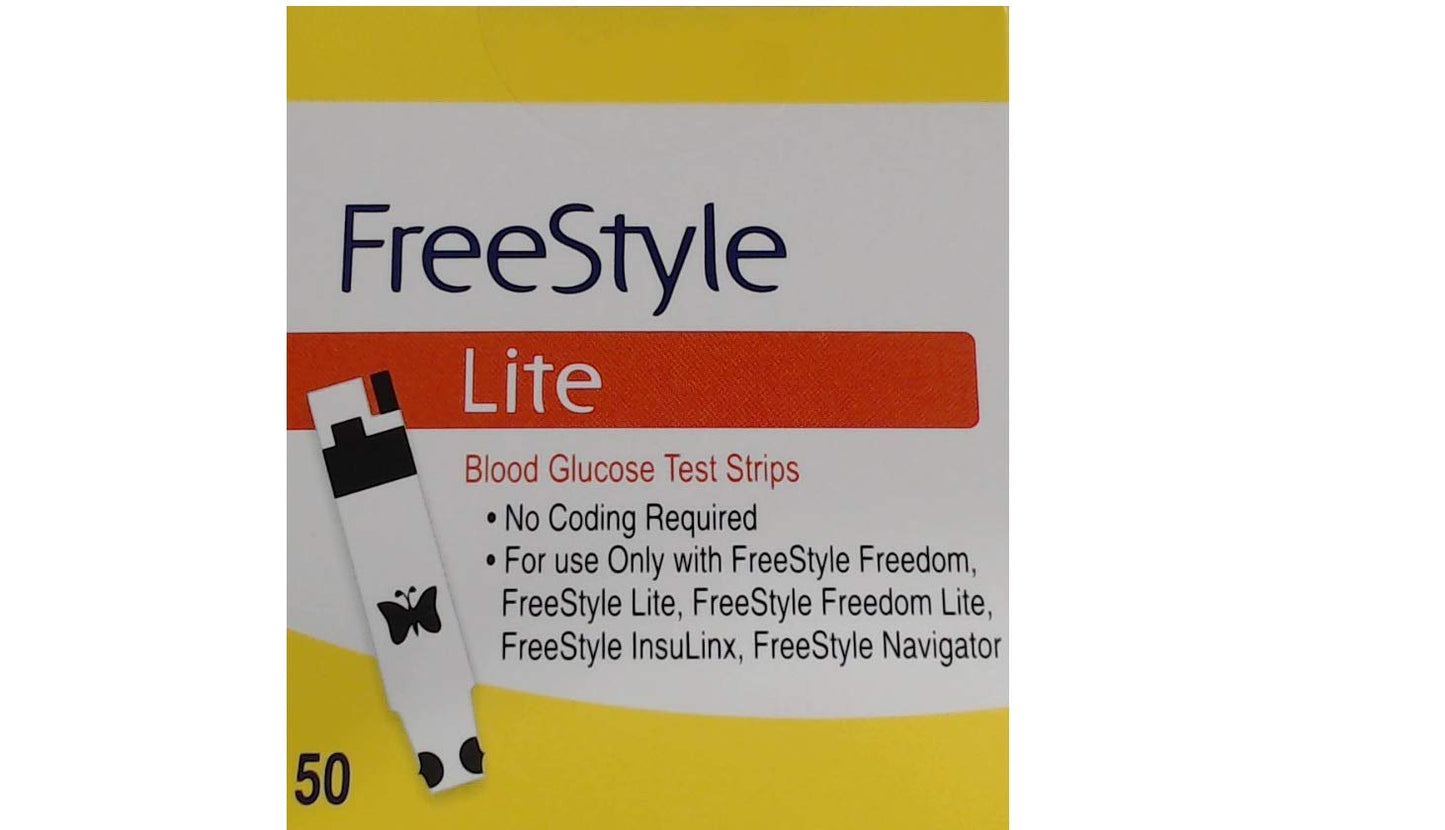 Freestyle Lite Blood Glucose Test Strips for Freestyle Lite Monitor System