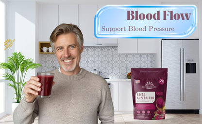 Beets Superfoods Blended Powder Juice – Nitric Oxide Booster & Energy Blend