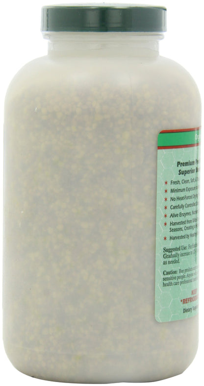Fresh Bee Pollen Whole Granules - 16 oz | Nutrient-Rich Superfood