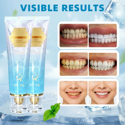 2Pack Niacinamide Whitening Toothpaste – Remove Stains & Fresh Breath | 7.06 oz