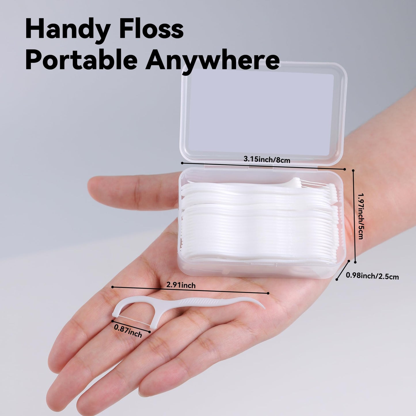 FRESHLIX 1000 Count Gen 3 Dental Floss Picks – Plaque Removal & Gingiva Protection