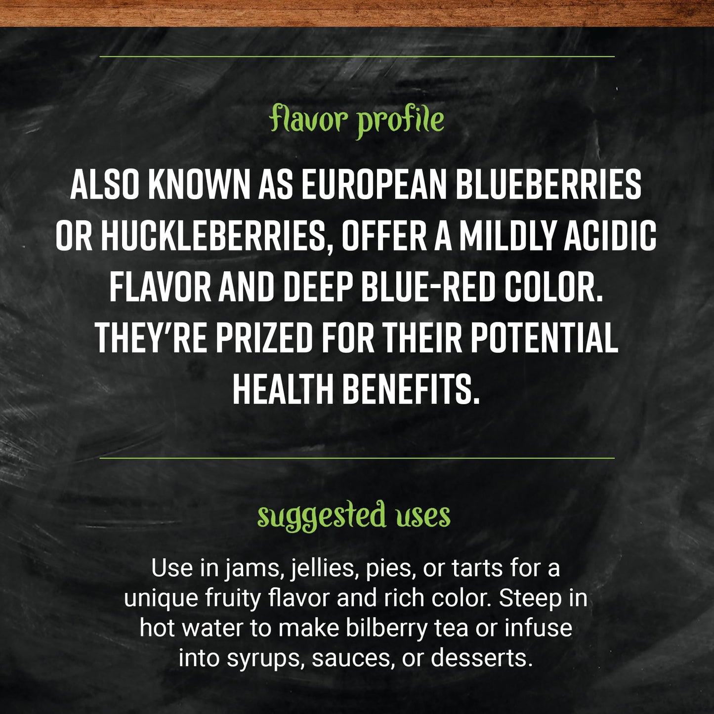Frontier Co-op Bilberry Whole Berry – 16 oz Bulk