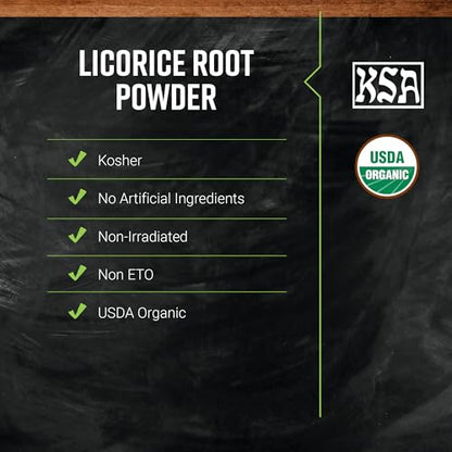 Frontier Bulk Licorice Root Powder, Organic, 16 Ounce