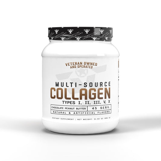 Frontline Multi-Source Collagen – Hair, Skin & Nails (Chocolate Peanut Butter)