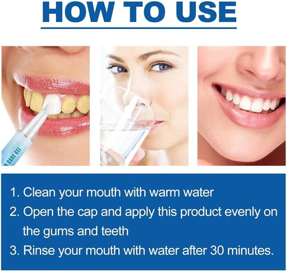 Frosty Neptune Teeth Whitening Pens & Essence (3Pcs) – Fast Stain Removal