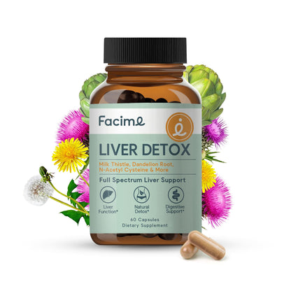 Full Spectrum Liver Cleanse & Repair – Milk Thistle, NAC, ALA & Dandelion | USA Made