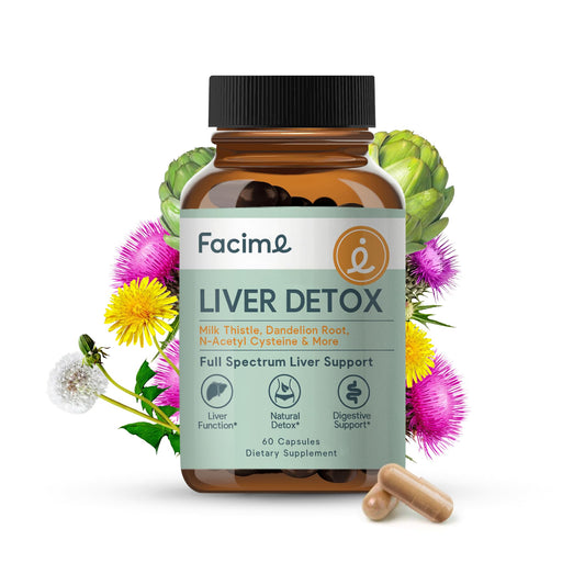 Full Spectrum Liver Cleanse & Repair – Milk Thistle, NAC, ALA & Dandelion | USA Made