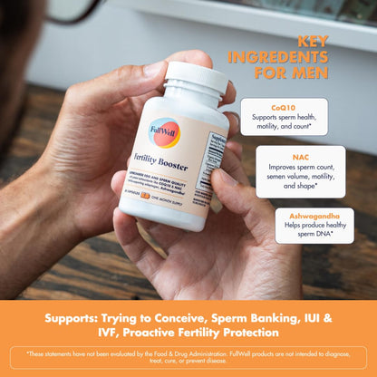 FullWell Fertility Booster for Men & Women | Dietitian-Formulated Conception Support