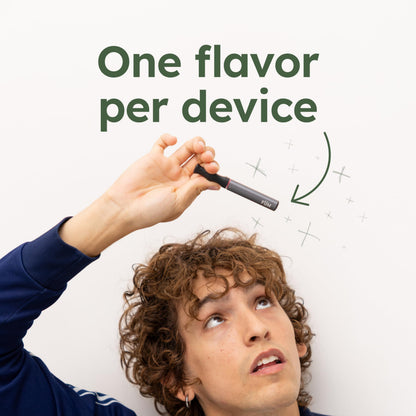 FÜM Zero Flavored Air Device | Fresh, Pocket-Sized Habit Support Tool | Weighted, Portable & Refreshing Air Inhaler Alternative | Crisp Mint