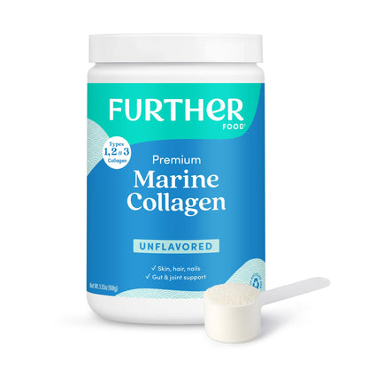 Further Food Marine Collagen Peptides - Unflavored, Wild-Caught & Sustainably Sourced