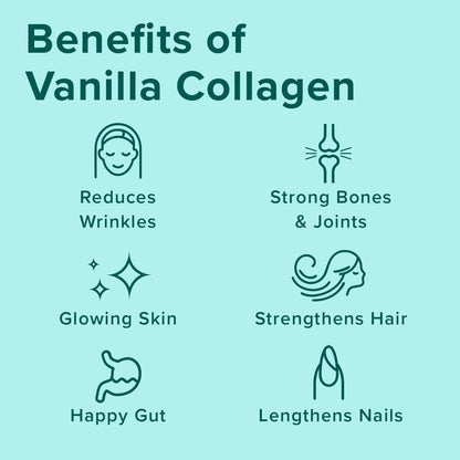Further Food Vanilla Collagen Peptides Powder - Grass-Fed, Sugar-Free, 10.37 oz