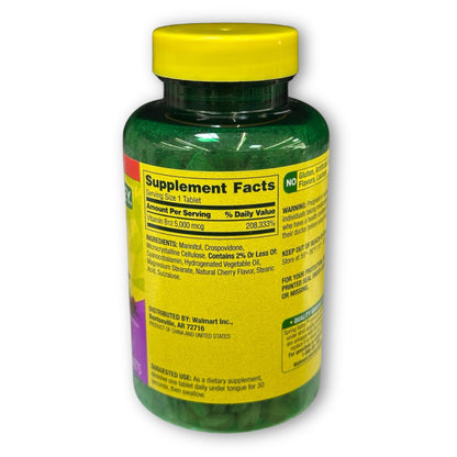 Fusion Shop Store B12 5000mcg Methylcobalamin Fast-Dissolve Tablets – Cherry Flavor, 300 ct