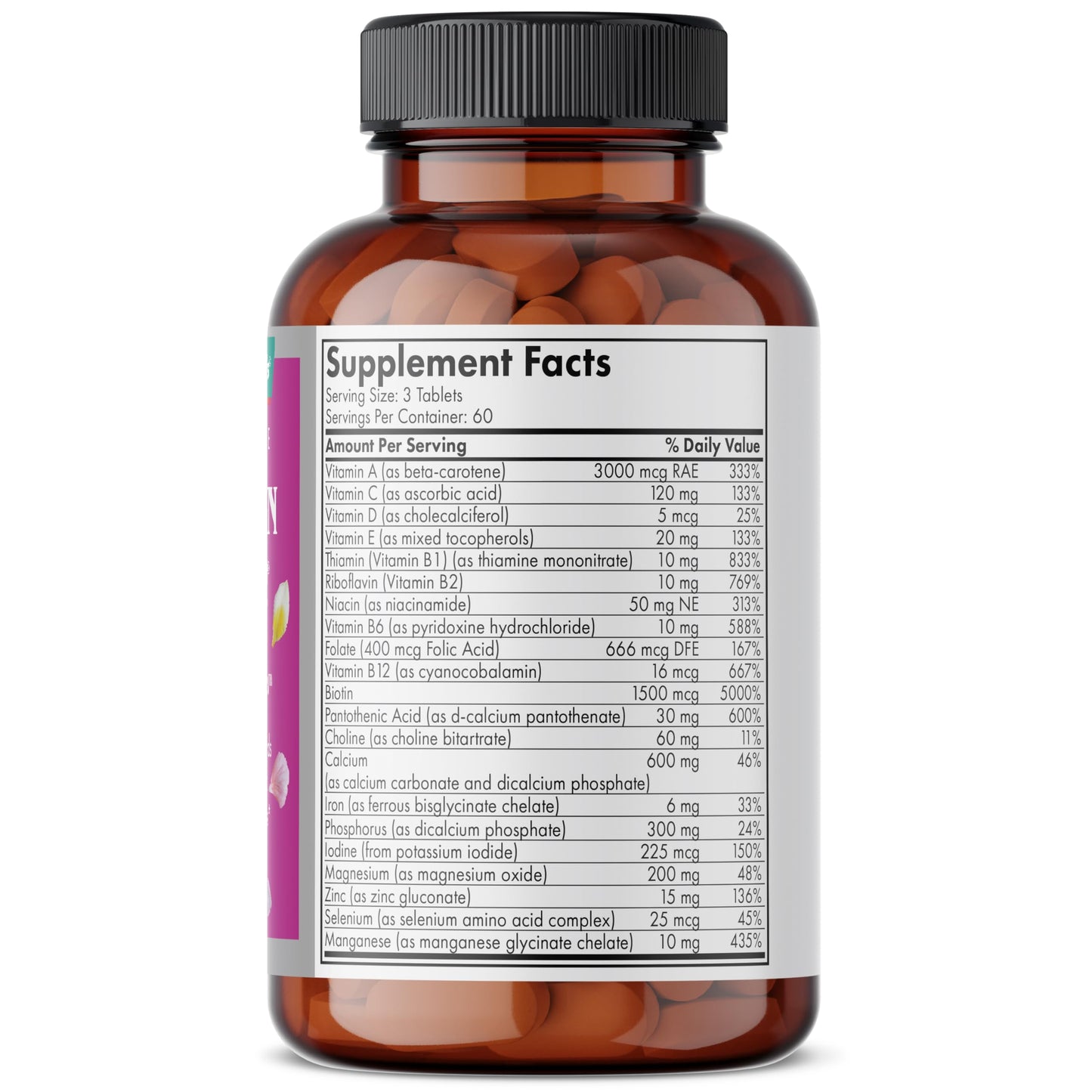 Futurebiotics Hair, Skin & Nails Beauty Multivitamin with Biotin – 180 Tablets