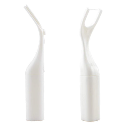 FveBzem Dental Floss Holder with 50m Waxed Floss – Ergonomic Interdental Tool