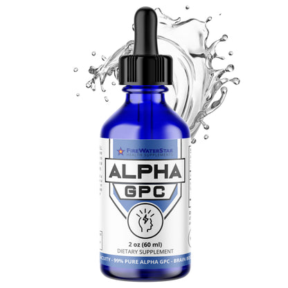 FWS Alpha GPC 300 mg – Liquid Choline for Memory & Focus | Organic & Non-GMO