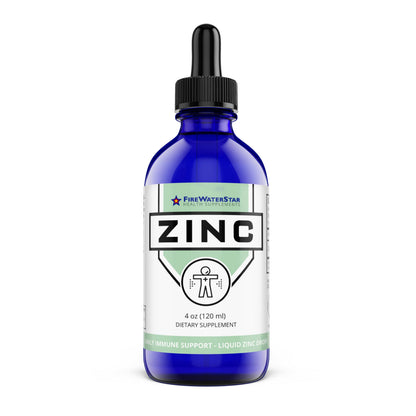 FWS Liquid Zinc Supplement - Organic Vegan Drops for Immune Support
