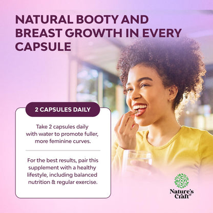 G-Curve Breast and Butt Enhancer Pills – Herbal Formula for Women