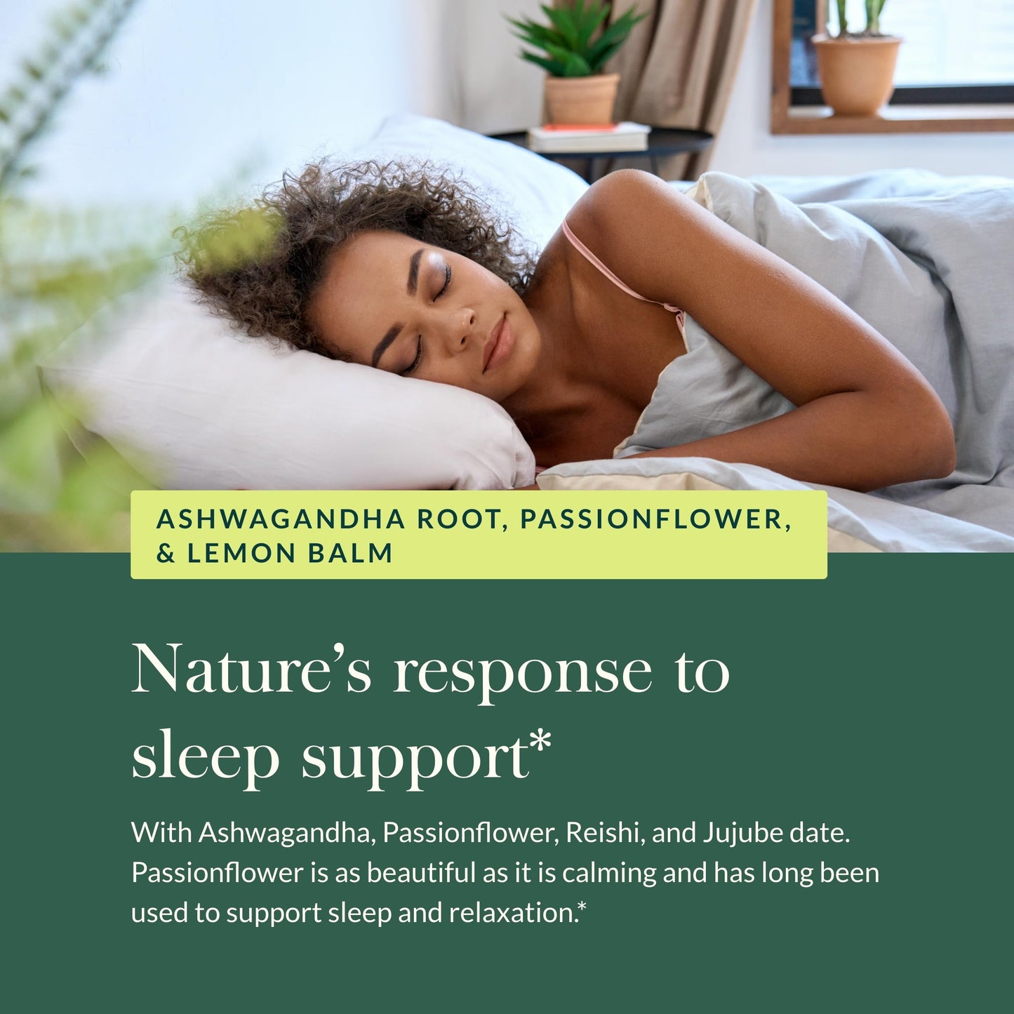 Gaia Herbs Organic Sleep Gummies – Sleep Support with Ashwagandha, Reishi, and Passionflower | 40 Count (Pack of 2)