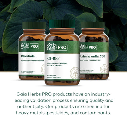 GAIA Herbs PRO GI-BFF Digestive Health | Benegut, Organic Fennel & Cinnamon Bark - 60 Caps
