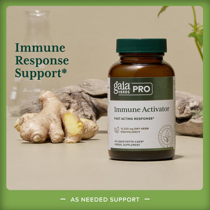 Gaia Herbs Pro Immune Activator - Immune Support (Echinacea, Elderberry)