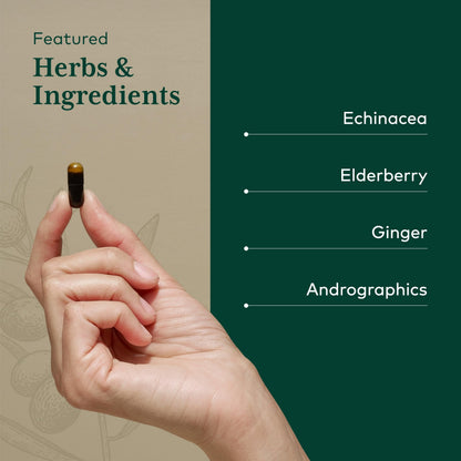 Gaia Herbs Pro Immune Activator - Immune Support (Echinacea, Elderberry)