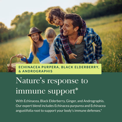 Gaia Herbs Quick Defense - Fast-Acting Immune Support (40 Vegan Liquid Phyto-Caps)