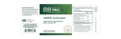 Gaia Herbs PRO AMPK Activator – Caffeine-Free Cellular Energy (90 Vegan Capsules)