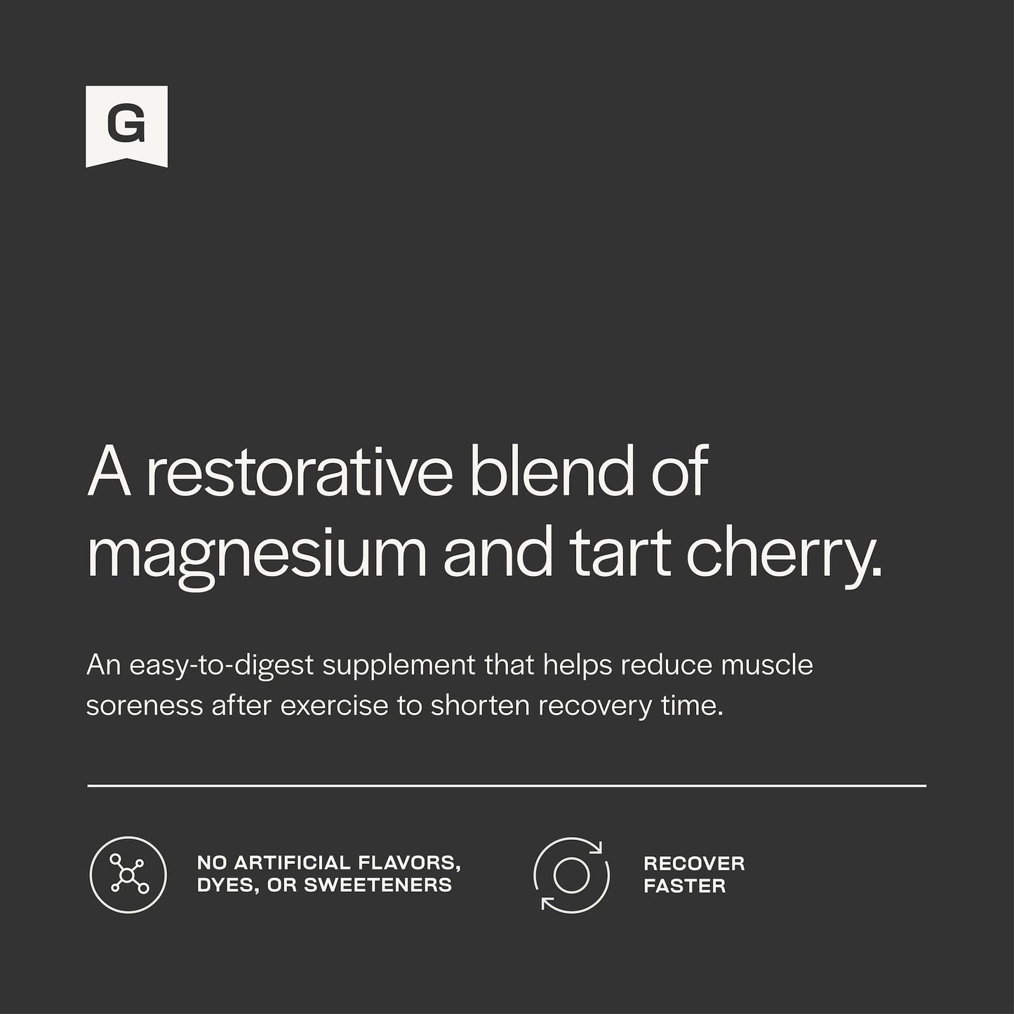 Gainful Recovery Boost Powder - Enhance Muscle Recovery & Sleep Naturally (1.76oz)