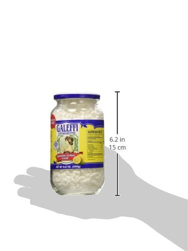 Galeffi Effervescent Antacid – Natural Lemon Flavor, 8.8 oz (250 g) – Fast-Acting After-Meal Fizz