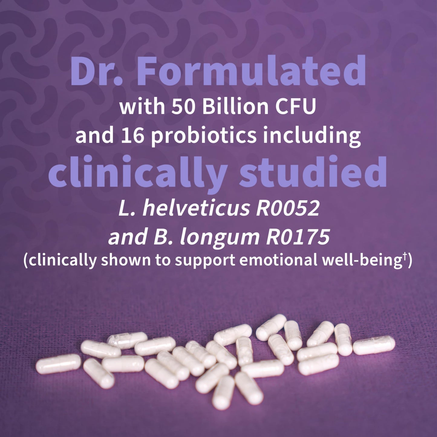 Garden of Life Mood+ Probiotics – Dr Formulated Mood Support with Ashwagandha, 60 Veggie Caps