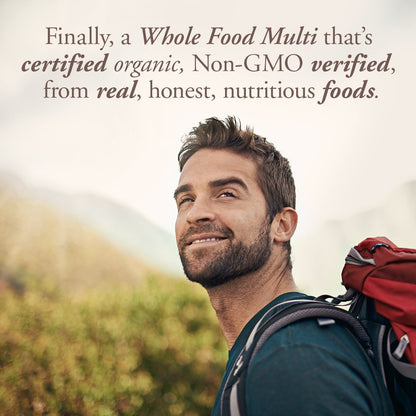 Garden of Life Organics Men's Multi – Certified Organic Vegan Multivitamin, 120 Tablets