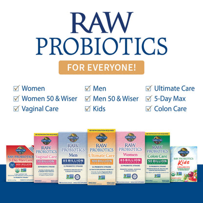 Garden of Life Probiotic Powder Banana - 400B CFU, 5-Day Immune Support