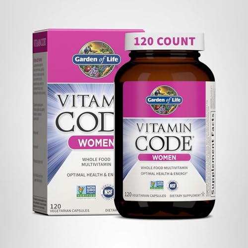 Vitamin Code Women Multivitamin by Garden of Life - Whole Food Women's Multi, 120 Veg Caps