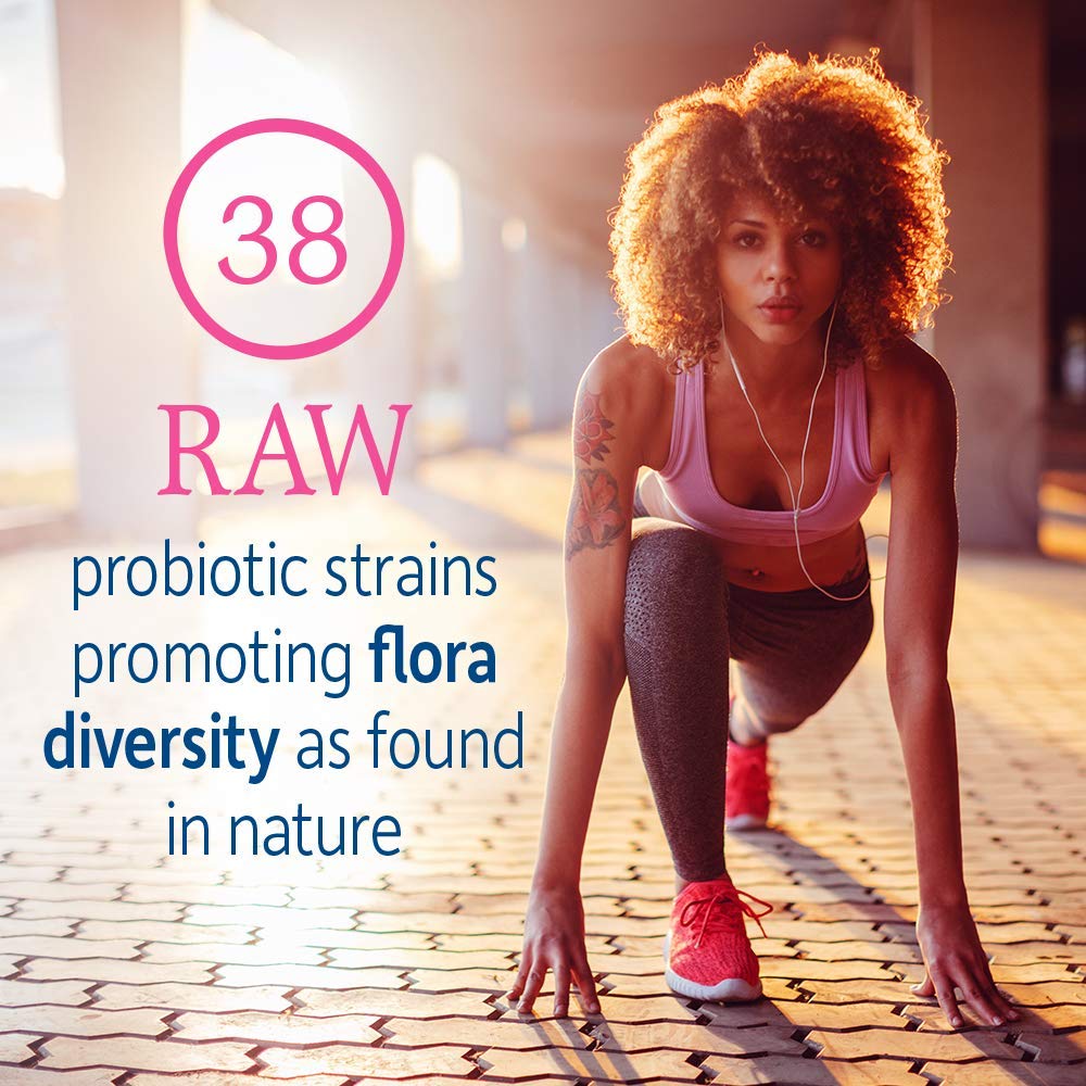 Garden of Life Raw Probiotics: Women's Vaginal Care with Acidophilus – Yeast Balance, Urinary Tract Health, Gluten Free, 30 Vegetarian Capsules