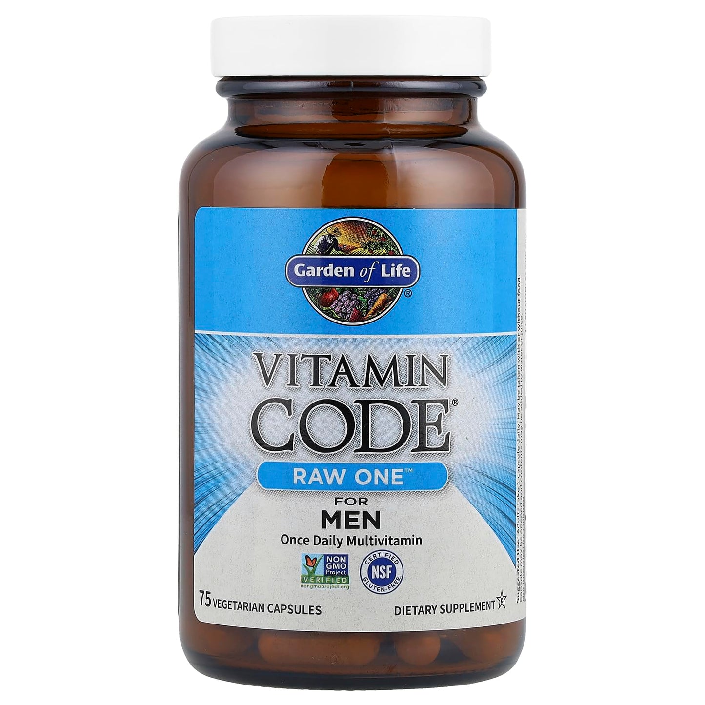 Vitamin Code Raw One for Men – Garden of Life | Once Daily Multivitamin